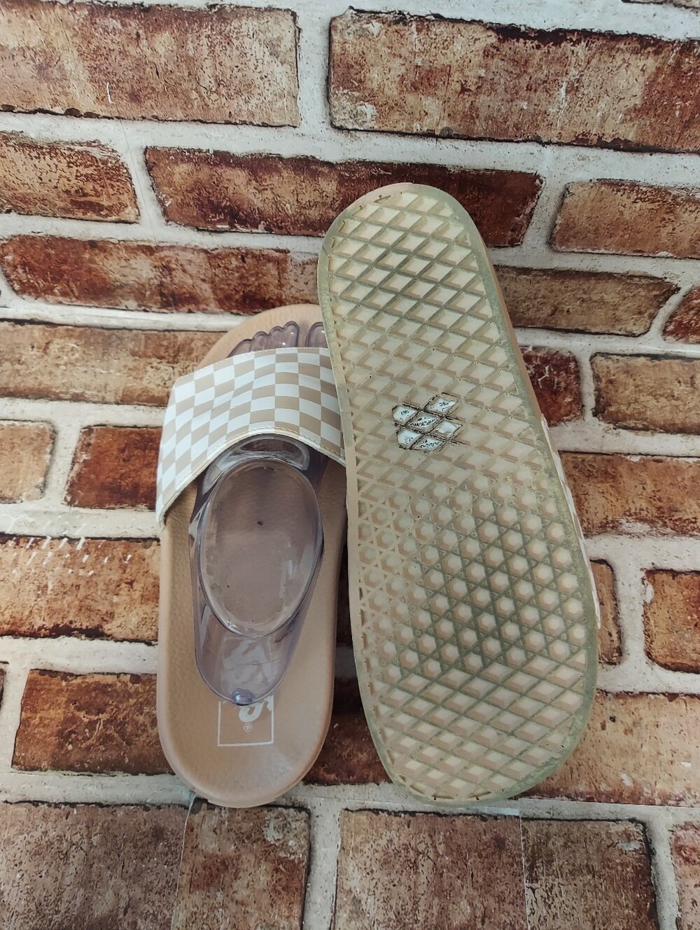 Pre-owned Vans Checkerboard Slides - Picture 6 of 10